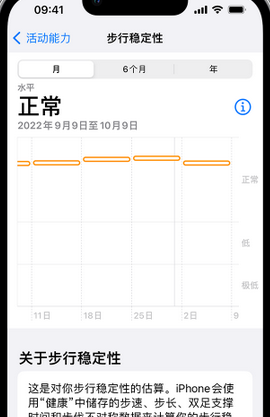 洛南iPhone手机维修如何在iPhone开启'步行稳定性通知'