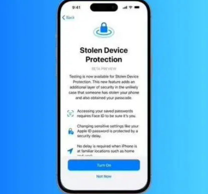 洛南苹果授权维修店分享被盗设备保护功能开启方法 