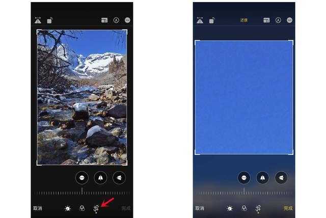 洛南苹果手机维修分享iPhone手机如何使用裁剪功能隐藏照片 